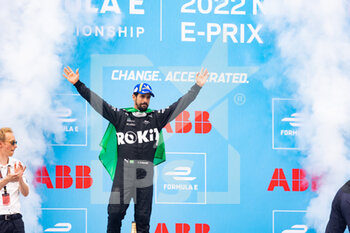 2022-07-16 - DI GRASSI Lucas (bra), ROKiT Venturi Racing, Mercedes-EQ Silver Arrow 02, portrait during the 2022 New York City ePrix, 8th meeting of the 2021-22 ABB FIA Formula E World Championship, on the Brooklyn Street Circuit from July 14 to 17, in New York, United States of America - AUTO - 2022 FORMULA E NEW YORK CITY EPRIX - FORMULA E - MOTORS