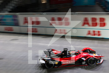 29/07/2022 - 23 BUEMI Sébastien (swi), Nissan e.dams, Nissan IM03, action during the 2022 London ePrix, 9th meeting of the 2021-22 ABB FIA Formula E World Championship, on the ExCeL London from July 30 to 31, in London, United Kingdom - AUTO - 2022 FORMULA E LONDON EPRIX - FORMULA E - MOTORI