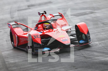 2022-07-30 - 30 ROWLAND Oliver (gbr), Mahindra Racing, Mahindra M7Electro, action during the 2022 London ePrix, 9th meeting of the 2021-22 ABB FIA Formula E World Championship, on the ExCeL London from July 30 to 31, in London, United Kingdom - AUTO - 2022 FORMULA E LONDON EPRIX - FORMULA E - MOTORS