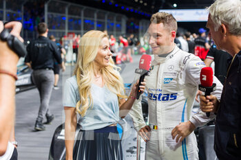2022-07-30 - VANDOORNE Stoffel (bel), Mercedes-EQ Silver Arrow 02, portrait grille de depart, starting grid interview during the 2022 London ePrix, 9th meeting of the 2021-22 ABB FIA Formula E World Championship, on the ExCeL London from July 30 to 31, in London, United Kingdom - AUTO - 2022 FORMULA E LONDON EPRIX - FORMULA E - MOTORS