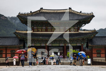 08/08/2022 - Gyeongbokgung during the 2022 Seoul ePrix, 10th meeting of the 2021-22 ABB FIA Formula E World Championship, on the Seoul Street Circuit from August 12 to 14, in Seoul, South Korea - AUTO - 2022 FORMULA E SEOUL EPRIX - FORMULA E - MOTORI