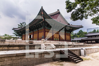08/08/2022 - Deoksugung Palace during the 2022 Seoul ePrix, 10th meeting of the 2021-22 ABB FIA Formula E World Championship, on the Seoul Street Circuit from August 12 to 14, in Seoul, South Korea - AUTO - 2022 FORMULA E SEOUL EPRIX - FORMULA E - MOTORI
