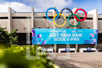 11/08/2022 - Seoul 1988 Olympic Games venue during the 2022 Seoul ePrix, 10th meeting of the 2021-22 ABB FIA Formula E World Championship, on the Seoul Street Circuit from August 12 to 14, in Seoul, South Korea - AUTO - 2022 FORMULA E SEOUL EPRIX - FORMULA E - MOTORI