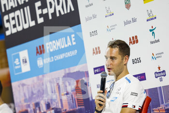 12/08/2022 - Vandoorne Stoffel (bel), Mercedes-EQ Silver Arrow 02, portrait, press conference during the 2022 Seoul ePrix, 10th meeting of the 2021-22 ABB FIA Formula E World Championship, on the Seoul Street Circuit from August 12 to 14, in Seoul, South Korea - AUTO - 2022 FORMULA E SEOUL EPRIX - FORMULA E - MOTORI