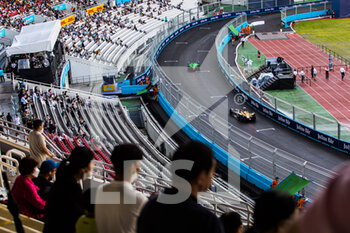 2022-08-13 - ambiance stadium during the 2022 Seoul ePrix, 10th meeting of the 2021-22 ABB FIA Formula E World Championship, on the Seoul Street Circuit from August 12 to 14, in Seoul, South Korea - AUTO - 2022 FORMULA E SEOUL EPRIX - FORMULA E - MOTORS