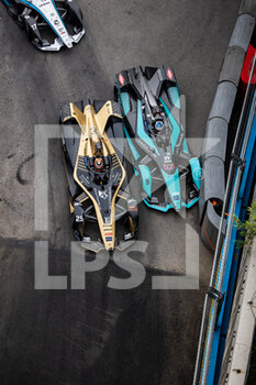 2022-08-14 - 25 VERGNE Jean-Eric (fra), DS Techeetah, DS E-Tense FE21, action 09 EVANS Mitch (nzl), Jaguar TCS Racing, Jaguar I-Type 5, action during the 2022 Seoul ePrix, 10th meeting of the 2021-22 ABB FIA Formula E World Championship, on the Seoul Street Circuit from August 12 to 14, in Seoul, South Korea - AUTO - 2022 FORMULA E SEOUL EPRIX - FORMULA E - MOTORS
