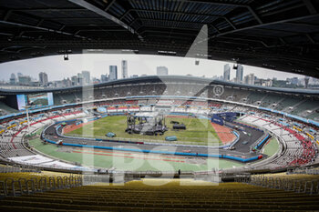 2022-08-14 - General view of Olympic Stadium during the 2022 Seoul ePrix, 10th meeting of the 2021-22 ABB FIA Formula E World Championship, on the Seoul Street Circuit from August 12 to 14, in Seoul, South Korea - AUTO - 2022 FORMULA E SEOUL EPRIX - FORMULA E - MOTORS