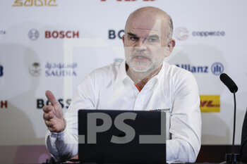 2022-12-14 - Felix Kinzer, Hankook Director Corporate Communications, portrait at Hankook press conference during the ABB FIA Formula E Valencia Testing 2022 on the Circuit Ricardo Tormo from December 13 to 16, 2022 in Cheste, Spain - AUTO - ABB FIA FORMULA E VALENCIA TESTING 2022 - FORMULA E - MOTORS
