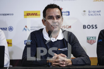 2022-12-14 - Benoit Treluyer, FIA FE Development Driver, portrait at Hankook press conference during the ABB FIA Formula E Valencia Testing 2022 on the Circuit Ricardo Tormo from December 13 to 16, 2022 in Cheste, Spain - AUTO - ABB FIA FORMULA E VALENCIA TESTING 2022 - FORMULA E - MOTORS