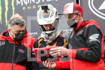 2022-04-10 - 243  TIM GAJSER  (HRC Honda Racing) - 2022 FIM MXGP/MX2 MOTOCROSS WORLD CHAMPIONSHIP - MXGP OF TRENTINO (ITALY) - MOTOCROSS - MOTORS