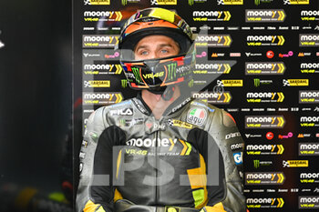 2022-05-27 - Marini Luca Ita Mooney Vr46 Racing Team Ducati in the pits - GRAN PREMIO D’ITALIA OAKLEY MOTOGP FREE PRACTICE - MOTOGP - MOTORS