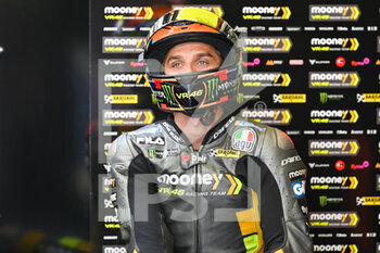 2022-05-27 - Marini Luca Ita Mooney Vr46 Racing Team Ducati in the pits - GRAN PREMIO D’ITALIA OAKLEY MOTOGP FREE PRACTICE - MOTOGP - MOTORS