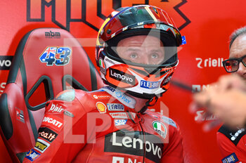 2022-05-27 - Miller Jack Aus Ducati Lenovo Team Ducati in the pits - GRAN PREMIO D’ITALIA OAKLEY MOTOGP FREE PRACTICE - MOTOGP - MOTORS