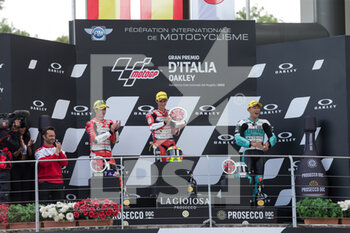 2022-05-29 - podium moto3  (Garcia, Guevara, Suzuki) - GRAN PREMIO D’ITALIA OAKLEY RACE MOTO2, MOTO3 - MOTOGP - MOTORS
