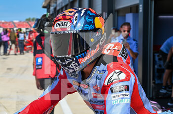 2022-09-02 - Di Giannantonio Fabio Ita Gresini Racing Motogp Ducati starts from the pits for free practice - GRAN PREMIO DI SAN MARINO E DELLA RIVIERA DI RIMINI FREE PRACTICE MOTO GP - MOTOGP - MOTORS