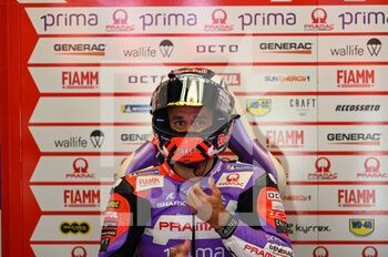 2022-05-28 - Zarco Johann Fra Pramac Racing Ducati in the pits - 2022 GRAN PREMIO D’ITALIA OAKLEY QUALIFYING - MOTOGP - MOTORS