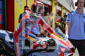 2022-05-28 - Di Giannantonio Fabio Ita Gresini Racing Motogp Ducati starts from the pits - 2022 GRAN PREMIO D’ITALIA OAKLEY QUALIFYING - MOTOGP - MOTORS