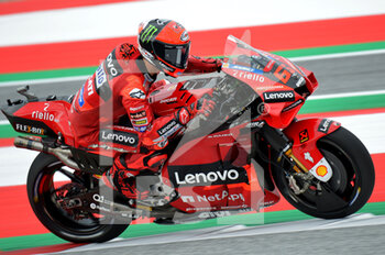 2022-08-20 - Bagnaia Francesco Ita Ducati Lenovo Team Ducati - CRYPTODATA MOTORRAD GRAND PRIX VON OSTERREICH QUALIFYING - MOTOGP - MOTORS