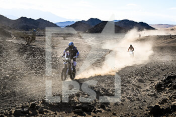 2022-01-01 - 78 Dumontier Romain (fra), Team Dumontier Racing, Husqvarna 450 Rallye, Moto, action during the Stage 1A of the Dakar Rally 2022 between Jeddah and Hail, on January 1st 2022 in Hail, Saudi Arabia - STAGE 1A OF THE DAKAR RALLY 2022 BETWEEN JEDDAH AND HAIL - RALLY - MOTORS