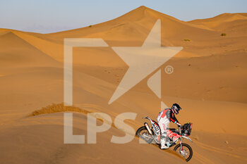 2022-01-01 - 111 Guillen Rivera Antonio Vicente (mex), Nomadas Adventure, KTM 500 EXC-F, Moto, action during the Stage 1A of the Dakar Rally 2022 between Jeddah and Hail, on January 1st 2022 in Hail, Saudi Arabia - STAGE 1A OF THE DAKAR RALLY 2022 BETWEEN JEDDAH AND HAIL - RALLY - MOTORS