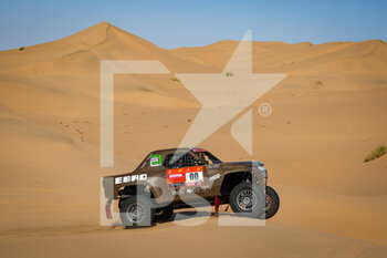 2022-01-01 - 00 Electric Car during the Stage 1A of the Dakar Rally 2022 between Jeddah and Hail, on January 1st 2022 in Hail, Saudi Arabia - STAGE 1A OF THE DAKAR RALLY 2022 BETWEEN JEDDAH AND HAIL - RALLY - MOTORS