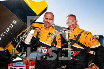 2022-01-01 - Lavieille Christian (fra), MD Rallye Sport, Optimus MD Rallye, Auto FIA T1/T2, Motul, Aubert Johnny (fra), MD Rallye Sport, Optimus MD Rallye, Auto FIA T1/T2, Motul, portrait during the Stage 1A of the Dakar Rally 2022 between Jeddah and Hail, on January 1st 2022 in Hail, Saudi Arabia - STAGE 1A OF THE DAKAR RALLY 2022 BETWEEN JEDDAH AND HAIL - RALLY - MOTORS