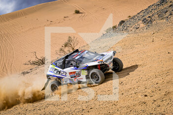 2022-01-01 - 316 Costes Lionel (fra), Tressens Christophe (fra), PH Sport Dans les pas de Léa, PH Sport Zephyr, T4 FIA SSV, action during the Stage 1A of the Dakar Rally 2022 between Jeddah and Hail, on January 1st 2022 in Hail, Saudi Arabia - STAGE 1A OF THE DAKAR RALLY 2022 BETWEEN JEDDAH AND HAIL - RALLY - MOTORS