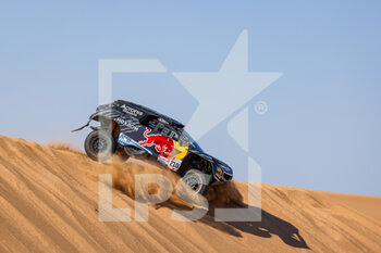 2022-01-01 - 210 Despres Cyril (fra), Perry Taye (zaf), PH Sport, Abu Dhabi Racing, Peugeot 3008 DKR, Auto FIA T1/T2, action during the Stage 1A of the Dakar Rally 2022 between Jeddah and Hail, on January 1st 2022 in Hail, Saudi Arabia - STAGE 1A OF THE DAKAR RALLY 2022 BETWEEN JEDDAH AND HAIL - RALLY - MOTORS