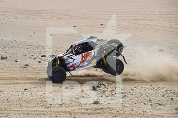 2022-01-01 - 441 Minnitt Geoff (zaf), Rousseau Siegfried (zaf), South Racing Can-Am, Can-Am Maverick X3, T4 FIA SSV, Motul, action during the Stage 1A of the Dakar Rally 2022 between Jeddah and Hail, on January 1st 2022 in Hail, Saudi Arabia - STAGE 1A OF THE DAKAR RALLY 2022 BETWEEN JEDDAH AND HAIL - RALLY - MOTORS
