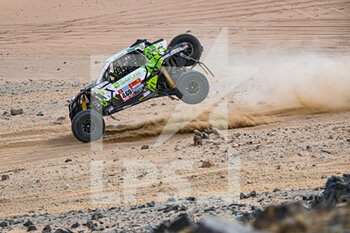 2022-01-01 - 469 Otten Jeffrey (nld), Zoontjens Nicky (nld), Gaia Motorsport, Can-Am Maverick X3, T4 FIA SSV, action during the Stage 1A of the Dakar Rally 2022 between Jeddah and Hail, on January 1st 2022 in Hail, Saudi Arabia - STAGE 1A OF THE DAKAR RALLY 2022 BETWEEN JEDDAH AND HAIL - RALLY - MOTORS