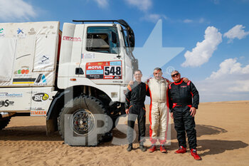 2022-01-01 - 548 Gonzalez Richard (fra), Salviat Jean-Philippe (fra), Prot Patrick (fra), Sodicars Racing, DAF TSB, T5 FIA Camion, during the Stage 1A of the Dakar Rally 2022 between Jeddah and Hail, on January 1st 2022 in Hail, Saudi Arabia - STAGE 1A OF THE DAKAR RALLY 2022 BETWEEN JEDDAH AND HAIL - RALLY - MOTORS