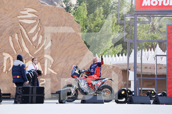 2022-01-01 - 97 Notti Matias (arg), Man Team, KTM Rally 450, Moto, Original by Motul, action during the Podium Start of the Dakar Rally 2022, on January 1st 2022 in Hail, Saudi Arabia - PODIUM START OF THE DAKAR RALLY 2022 - RALLY - MOTORS