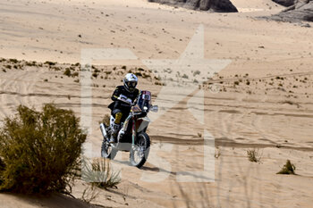 2022-01-02 - 83 Jagu Julien (fra), LG Rally Team, KTM450 Rally Factory Replica , Moto, action during the Stage 1B of the Dakar Rally 2022 around Hail, on January 2nd, 2022 in Hail, Saudi Arabia - STAGE 1B OF THE DAKAR RALLY 2022 - RALLY - MOTORS