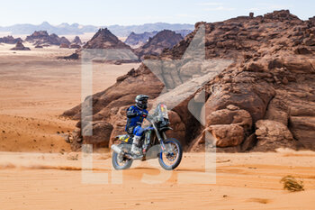 2022-01-02 - 29 Short Andrew (usa), Monster Energy Yamaha Rally Team, Yamaha WR450F Rally Moto, action during the Stage 1B of the Dakar Rally 2022 around Hail, on January 2nd, 2022 in Hail, Saudi Arabia - STAGE 1B OF THE DAKAR RALLY 2022 - RALLY - MOTORS