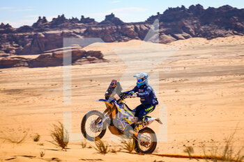 2022-01-02 - 148 Bonnet Martin (fra), RS Concept, Husqvarna 450 Rally Factory Replica, Moto, action during the Stage 1B of the Dakar Rally 2022 around Hail, on January 2nd, 2022 in Hail, Saudi Arabia - STAGE 1B OF THE DAKAR RALLY 2022 - RALLY - MOTORS