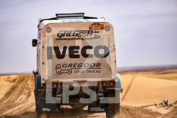 2022-01-03 - 534 Bowens Igor (bel), Boerboom Ulrich (bel), Wade Syndiely (sen), Gregooor Racing Team, Iveco T-Way, T5 FIA Camion, action during the Stage 2 of the Dakar Rally 2022 between Hail and Al Artawiya, on January 3rd 2022 in Al Artawiya, Saudi Arabia - STAGE 2 OF THE DAKAR RALLY 2022 BETWEEN HAIL AND AL ARTAWIYA - RALLY - MOTORS