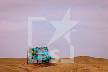 2022-01-03 - 515 Versteijnen Victor Willem Come (nld), Buursen Rob (nld), Smits Randy (nld), Petronas Team de Rooy Iveco, Iveco Powerstar, T5 FIA Camion, action during the Stage 2 of the Dakar Rally 2022 between Hail and Al Artawiya, on January 3rd 2022 in Al Artawiya, Saudi Arabia - STAGE 2 OF THE DAKAR RALLY 2022 BETWEEN HAIL AND AL ARTAWIYA - RALLY - MOTORS