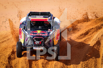 2022-01-04 - 301 Gutierrez Herrero Cristina (spa), Cazalet Francois (fra), Red Bull Off-Road Junior Team, OT3 - 01, T3 FIA, W2RC, action during the Stage 3 of the Dakar Rally 2022 between Al Qaysumah and Al Qaysumah, on January 4th 2022 in Al Qaysumah, Saudi Arabia - STAGE 3 OF THE DAKAR RALLY 2022 BETWEEN AL QAYSUMAH AND AL QAYSUMAH - RALLY - MOTORS