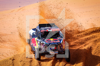 2022-01-04 - 303 Quintero Seth (usa), Zenz Dennis (ger), Red Bull Off-Road Junior Team, OT3 - 02, T3 FIA, W2RC, action during the Stage 3 of the Dakar Rally 2022 between Al Qaysumah and Al Qaysumah, on January 4th 2022 in Al Qaysumah, Saudi Arabia - STAGE 3 OF THE DAKAR RALLY 2022 BETWEEN AL QAYSUMAH AND AL QAYSUMAH - RALLY - MOTORS