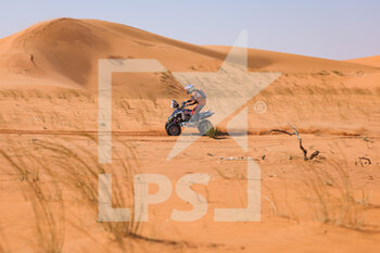 2022-01-05 - Quad action during the Stage 4 of the Dakar Rally 2022 between Al Qaysumah and Riyadh, on January 5th 2022 in Riyadh, Saudi Arabia - STAGE 4 OF THE DAKAR RALLY 2022 BETWEEN AL QAYSUMAH AND RIYADH - RALLY - MOTORS