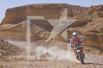 2022-01-06 - 55 Zacchetti Cesare (ita), KTM 450 Rally, Moto, W2RC, Original by Motul, action during the Stage 5 of the Dakar Rally 2022 around Riyadh, on January 6th 2022 in Riyadh, Saudi Arabia - STAGE 5 OF THE DAKAR RALLY 2022 - RALLY - MOTORS