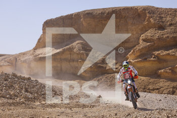 2022-01-06 - 103 Chirent Fabrice (fra), Team Fabaventure, KTM 450 EXCF, Moto, W2RC, Original by Motul, action during the Stage 5 of the Dakar Rally 2022 around Riyadh, on January 6th 2022 in Riyadh, Saudi Arabia - STAGE 5 OF THE DAKAR RALLY 2022 - RALLY - MOTORS