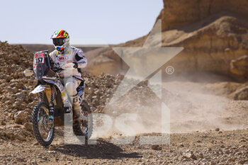 2022-01-06 - 157 Winkler Aldo (ita), KTM Motoclub Yashica, KTM 450 Rally Factory Replica, Moto, W2RC, action during the Stage 5 of the Dakar Rally 2022 around Riyadh, on January 6th 2022 in Riyadh, Saudi Arabia - STAGE 5 OF THE DAKAR RALLY 2022 - RALLY - MOTORS
