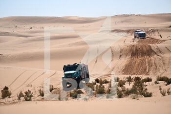 2022-01-06 - 504 Van Kasteren Janus (nld), Snijders Marcel (nld), Rodewald Darek (pol), Petronas Team de Rooy Iveco, Iveco Powerstar, T5 FIA Camion, actionduring the Stage 5 of the Dakar Rally 2022 around Riyadh, on January 6th 2022 in Riyadh, Saudi Arabia - STAGE 5 OF THE DAKAR RALLY 2022 - RALLY - MOTORS