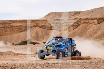 2022-01-07 - 464 Fretin Bruno (fra), Sarreaud Valentin (fra), Ydeo Competition, Can-Am X3, T4 FIA SSV, action during the Stage 6 of the Dakar Rally 2022 around Riyadh, on January 7th 2022 in Riyadh, Saudi Arabia - STAGE 6 OF THE DAKAR RALLY 2022 AROUND RIYADH - RALLY - MOTORS