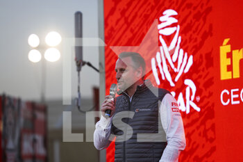 2022-01-08 - Eric Boudot, CEO of GCK, portrait during the Rest Day of the Dakar Rally 2022 on January 8th 2022 in Riyadh, Saudi Arabia - REST DAY OF THE DAKAR RALLY 2022 - RALLY - MOTORS