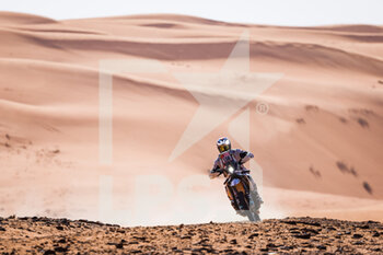 2022-01-09 - 156 Winkler Andrea Giuseppe Fili (ita), KTM Motoclub Yashica, KTM 450 Rally Factory Replica, Moto, W2RC, action during the Stage 7 of the Dakar Rally 2022 between Riyadh and Al Dawadimi, on January 9th 2022 in Al Dawadimi, Saudi Arabia - STAGE 7 OF THE DAKAR RALLY 2022 BETWEEN RIYADH AND AL DAWADIMI - RALLY - MOTORS