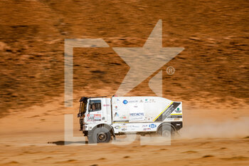 2022-01-09 - 548 Gonzalez Richard (fra), Salviat Jean-Philippe (fra), Prot Patrick (fra), Sodicars Racing, DAF TSB, T5 FIA Camion, action during the Stage 7 of the Dakar Rally 2022 between Riyadh and Al Dawadimi, on January 9th 2022 in Al Dawadimi, Saudi Arabia - STAGE 7 OF THE DAKAR RALLY 2022 BETWEEN RIYADH AND AL DAWADIMI - RALLY - MOTORS