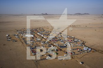 2022-01-09 - Bivouac during the Stage 7 of the Dakar Rally 2022 between Riyadh and Al Dawadimi, on January 9th 2022 in Al Dawadimi, Saudi Arabia - STAGE 7 OF THE DAKAR RALLY 2022 BETWEEN RIYADH AND AL DAWADIMI - RALLY - MOTORS