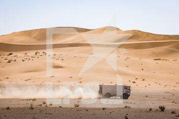 2022-01-10 - 526 Behringer Mathias (ger), Kupper Hugo (nld), Striebe Robert (ger), X-Raid Team Audi, Man, T5 FIA Camion, action during the Stage 8 of the Dakar Rally 2022 between Al Dawadimi and Wadi Ad Dawasir, on January 10th 2022 in Wadi Ad Dawasir, Saudi Arabia - STAGE 8 OF THE DAKAR RALLY 2022 BETWEEN AL DAWADIMI AND WADI AD DAWASIR - RALLY - MOTORS